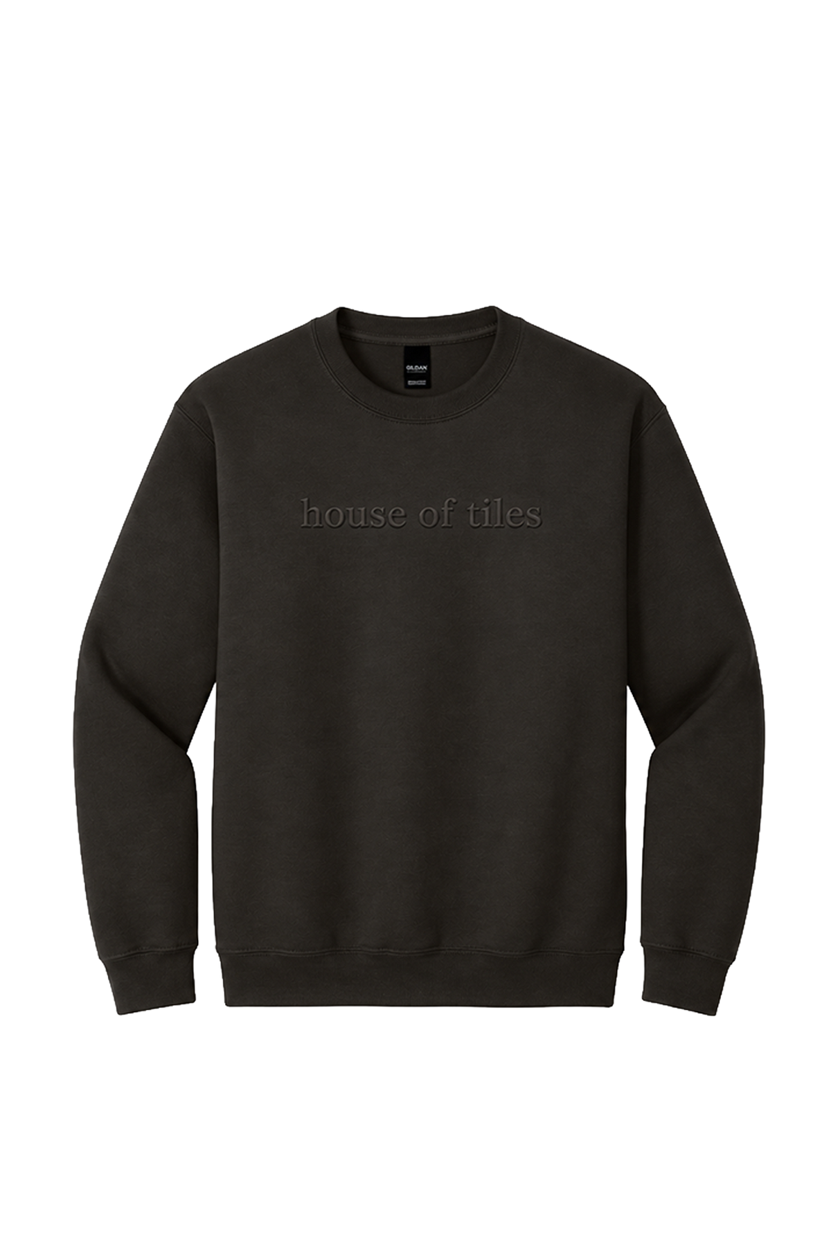 house of tiles | Embroidered Crewneck Sweatshirt | PRE-ORDER